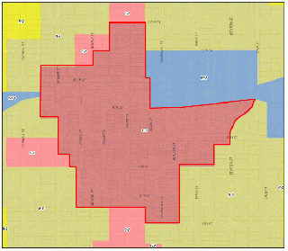 Figure 1 - From Boone Zoning Ordinance Map